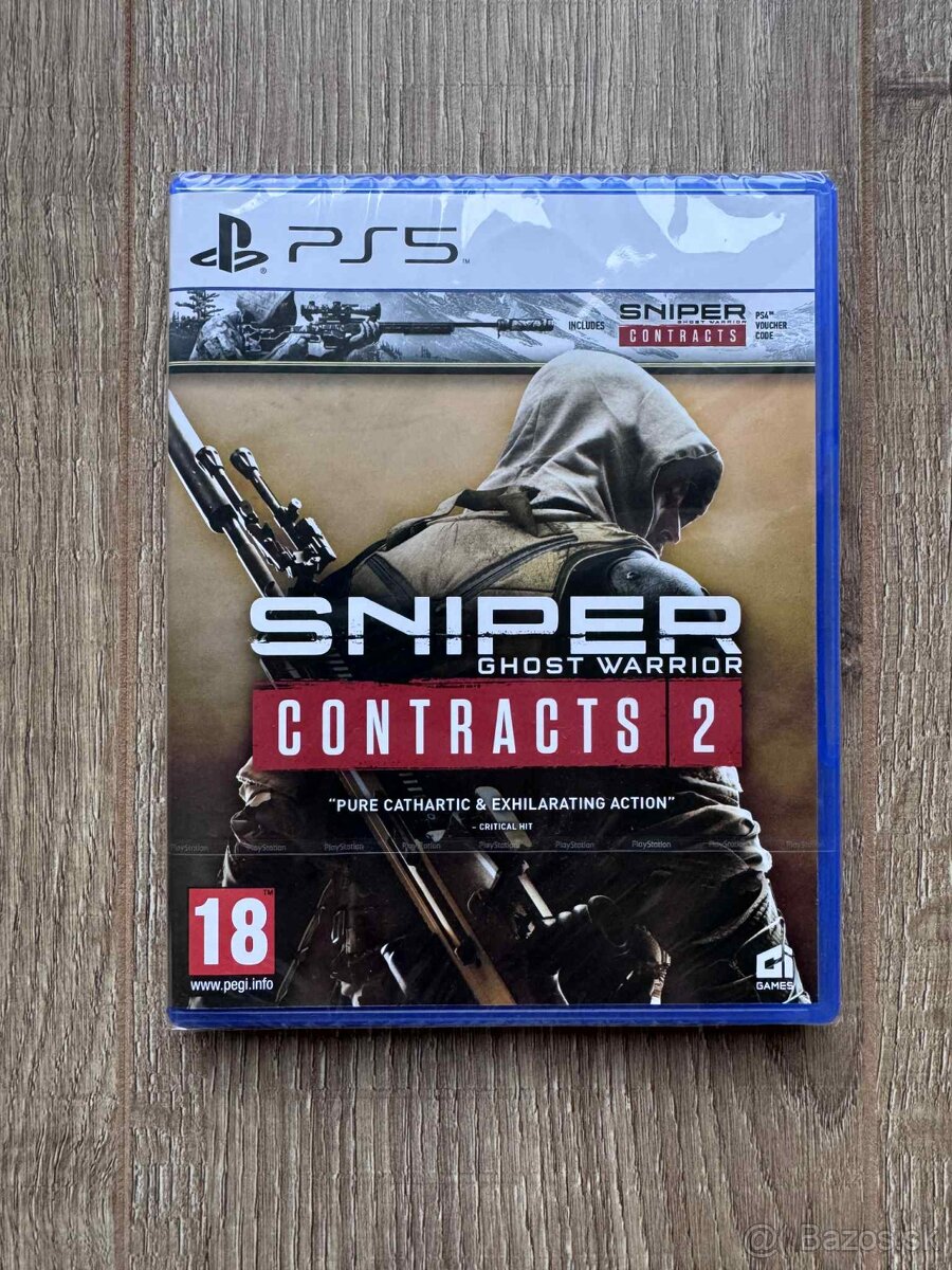 ZABALENA Sniper Ghost Warrior Contracts 1+2 na Playstation 5