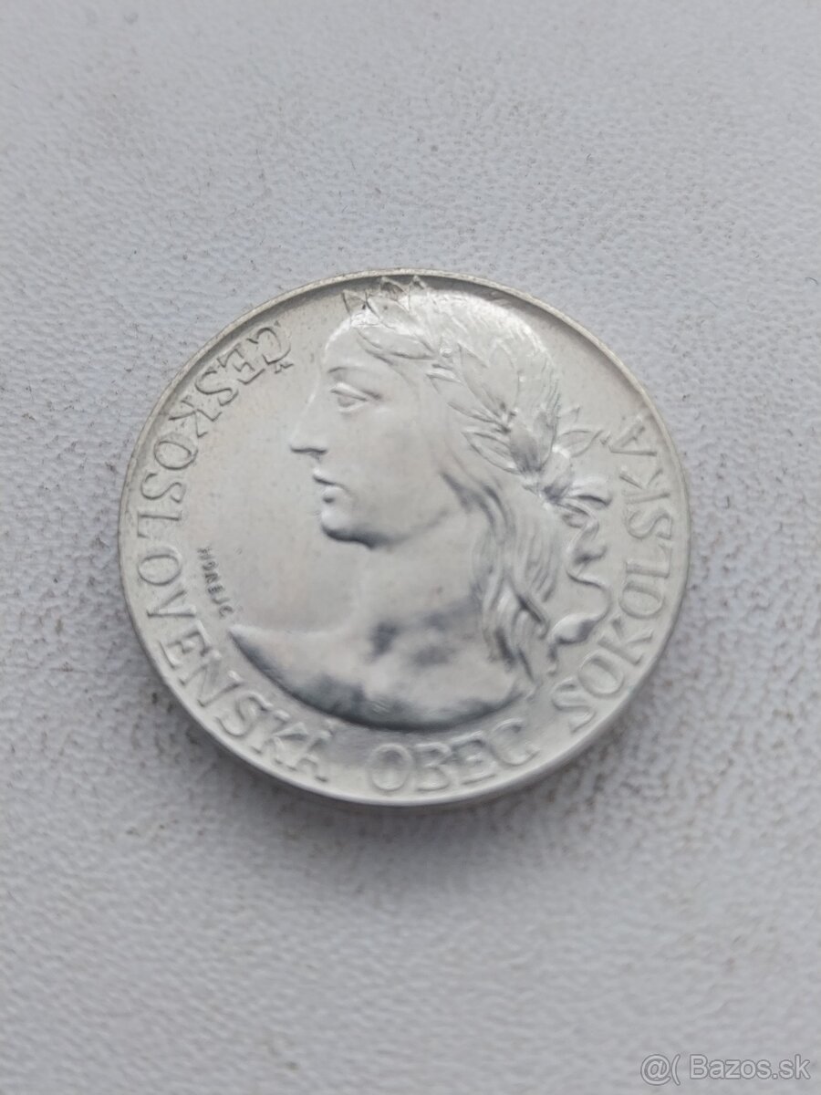 Mince strieborná medaila T.G.Masaryk