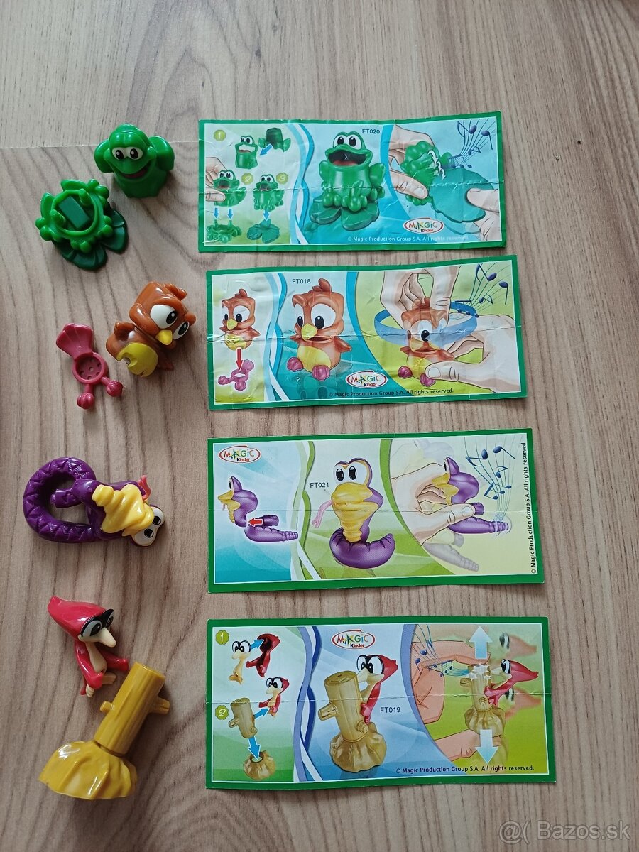 Kinder figurky 1