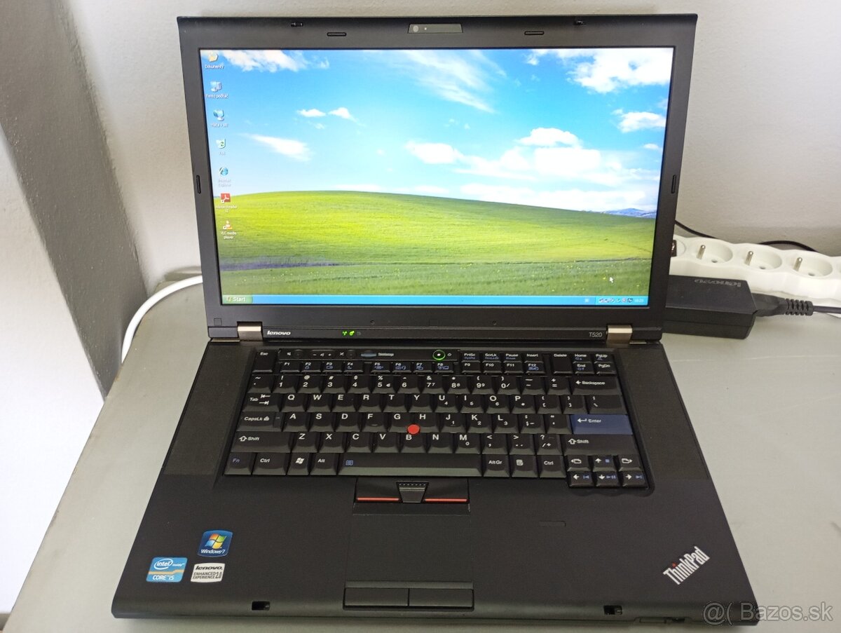 predám LENOVO THINKPAD T520 , WINDOWS XP