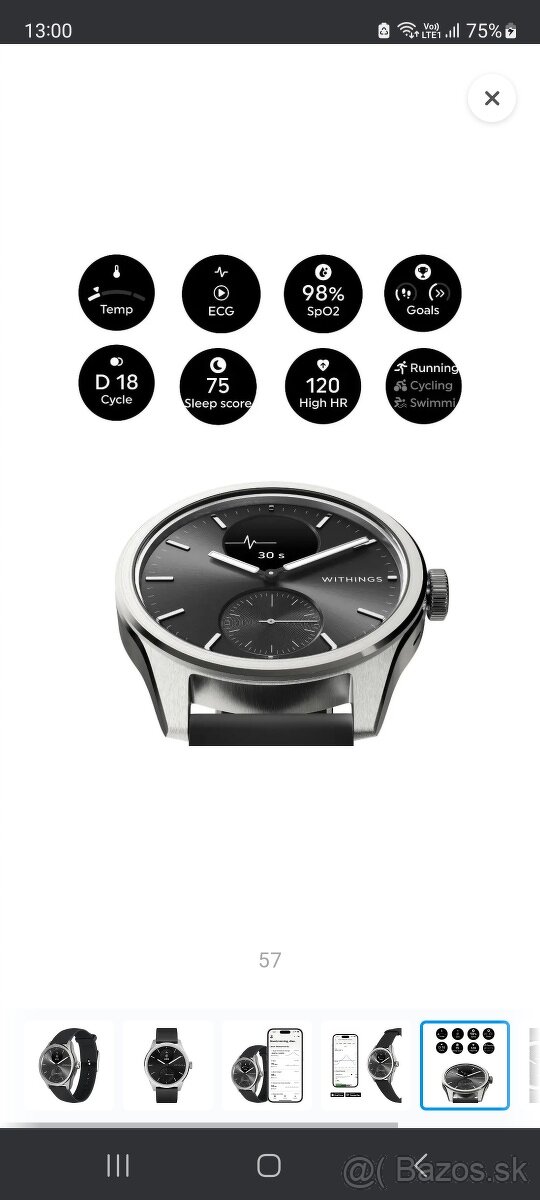 Withings Scanwatch 2 / 42mm Black

