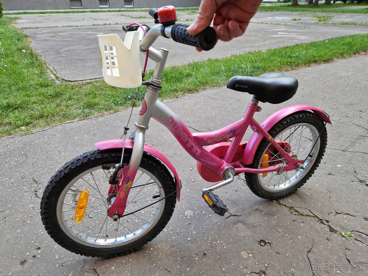 Predám dievčenský bicykel 16