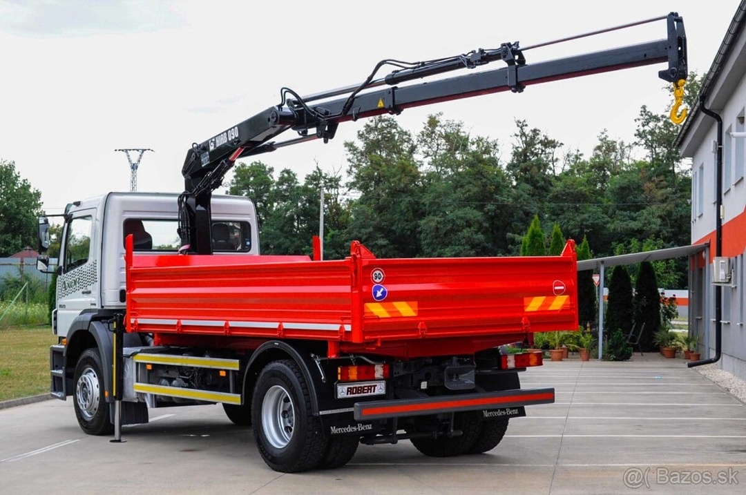 MERCEDES AXOR 1829 TROJSTRANNÝ SKLÁPAČ - HYDRAULICKÁ RUKA