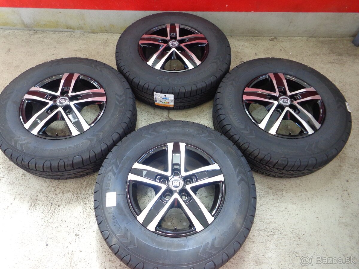 5x130 R16 C Fiat Ducato Karavan Dodávka komplet sada kol