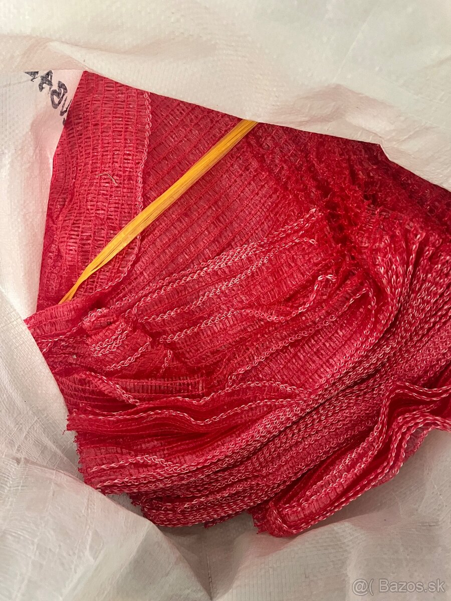Vrecia / mechy (rašlové). Nové: 10 kg (100ks)+ 50 kg (100ks)