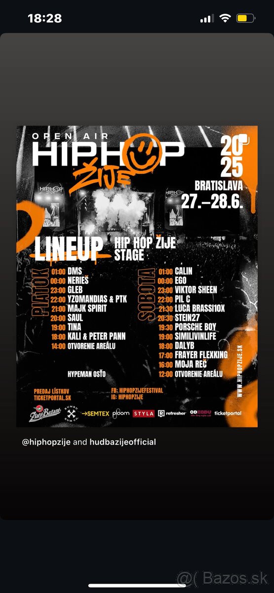 Hip hop žije 2025