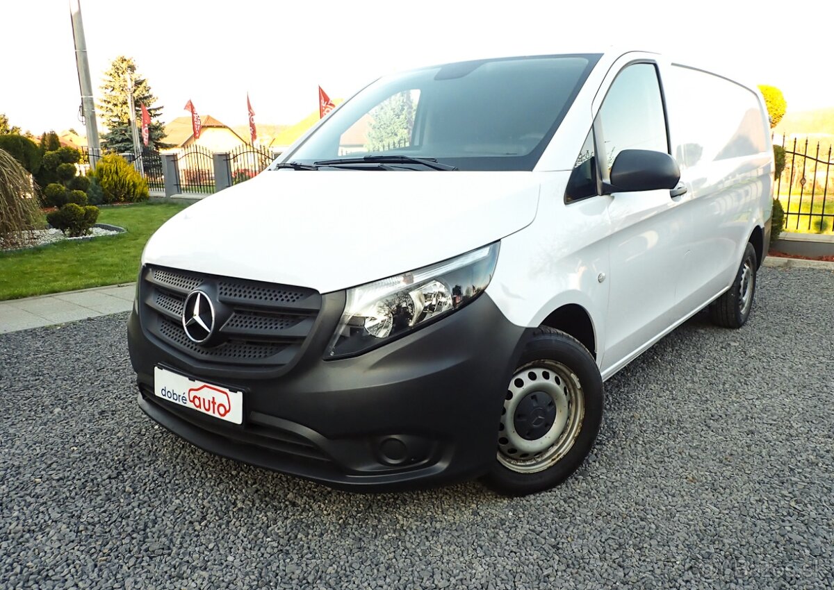 MERCEDES BENZ VITO LANG 110CDI 2021 -3MIESTNE-NAVI-KAMERA-