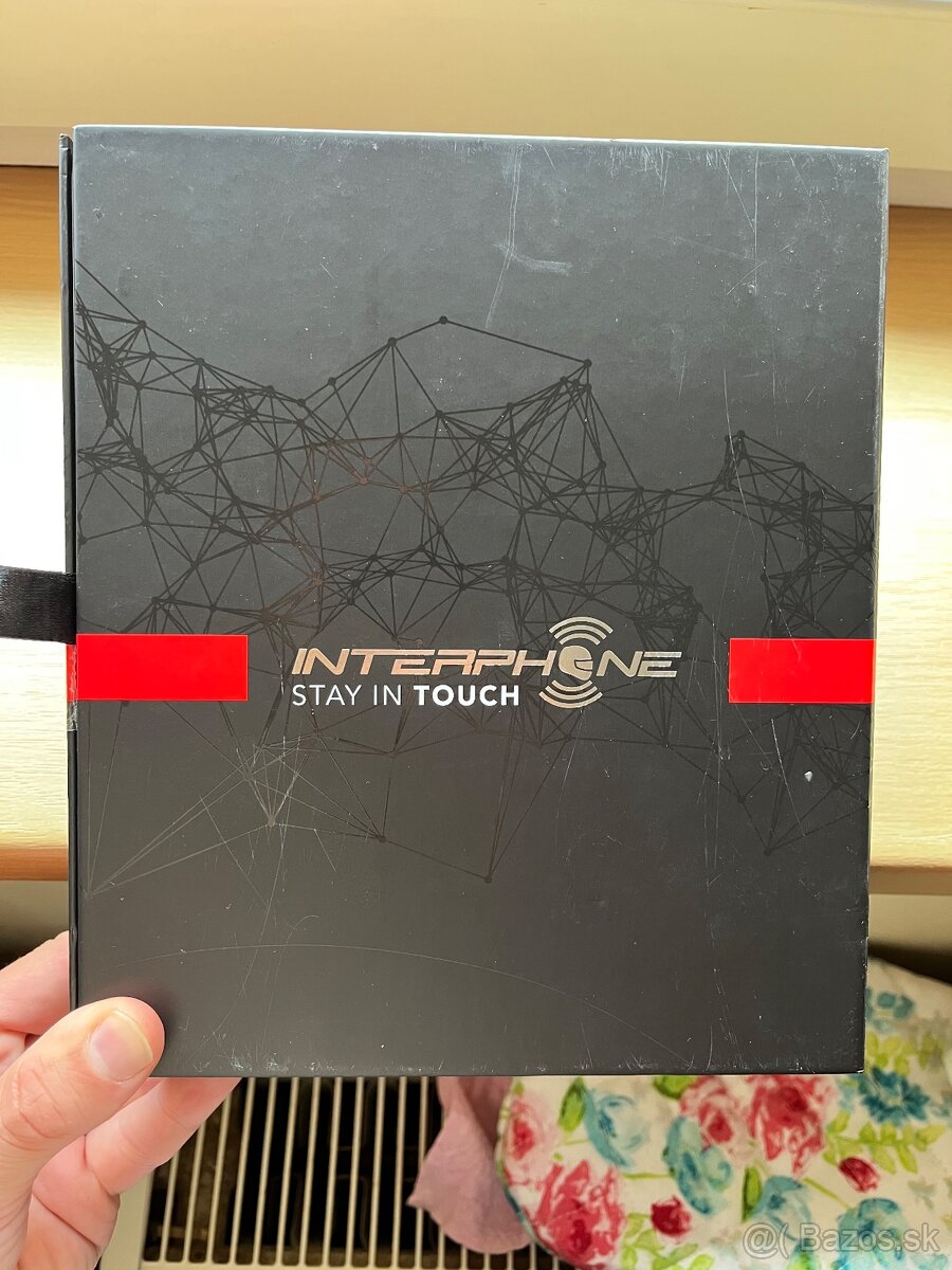 Interphone EDGE X2 - intercom pre dve prilby
