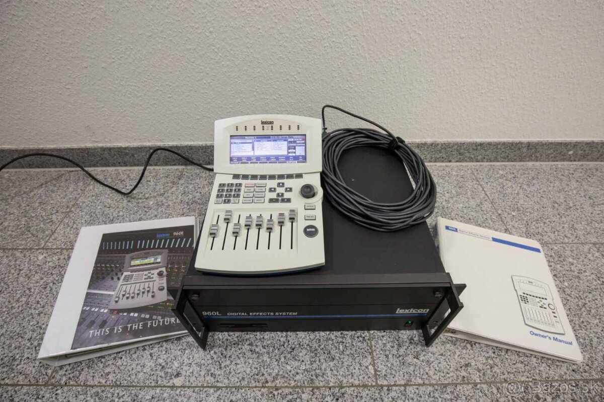 Lexicon 960L, reverb, digitálny efektový procesor
