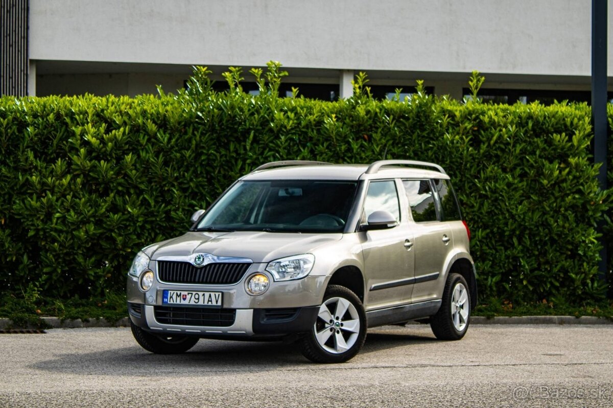 Škoda Yeti 2.0 TDI Active, 2. majiteľ, SK auto