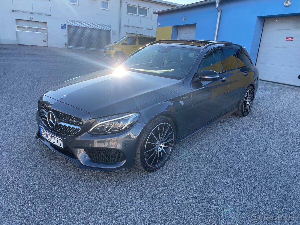 Mercedes-Benz C220d AMG night packet line