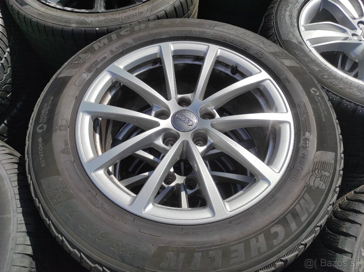Zimna sada Audi A6 17" 5x112 225/60 R17 Michelin