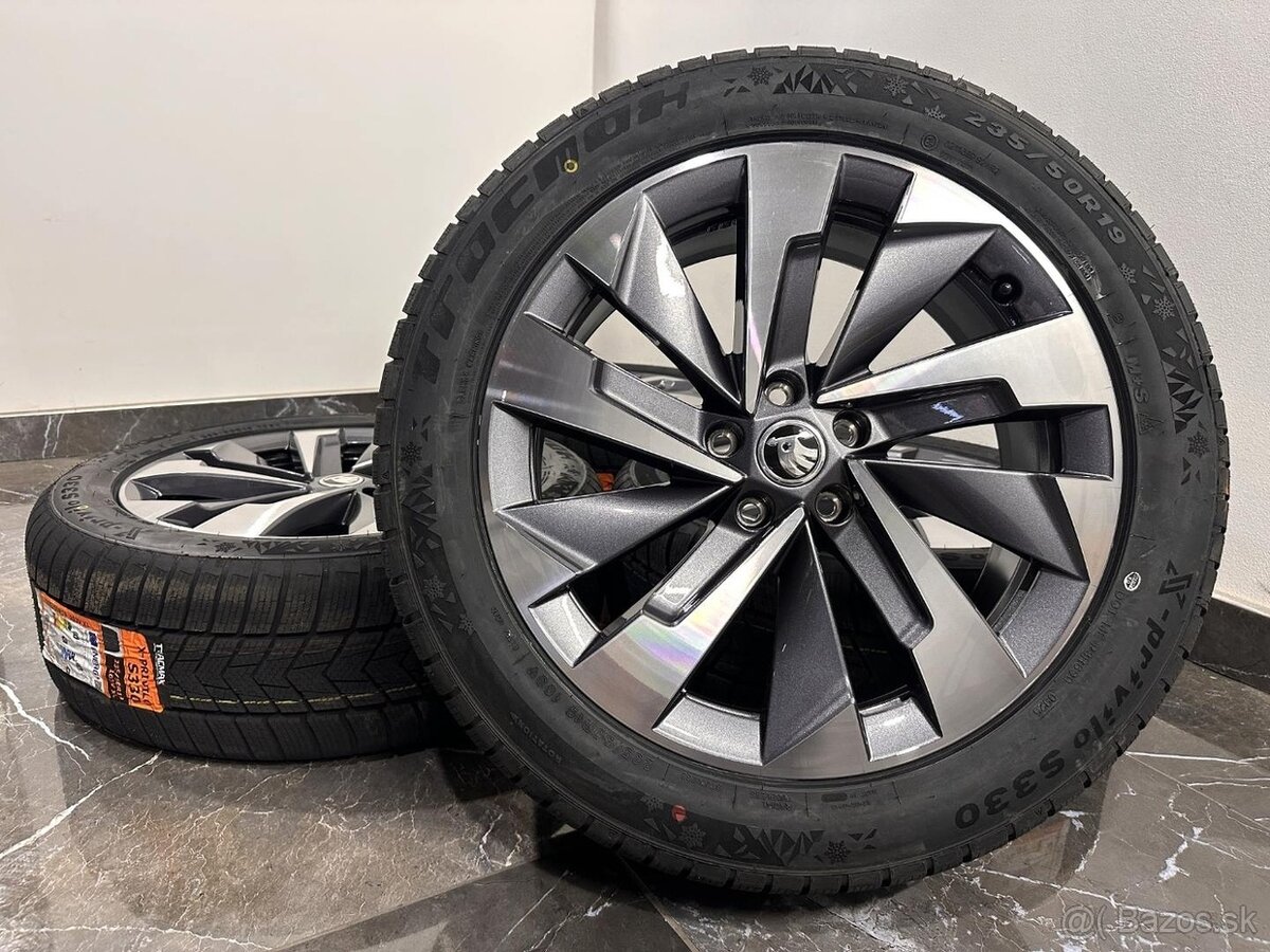 ❄️ original kolesa skoda kodiaq 2 r19 zimní halti