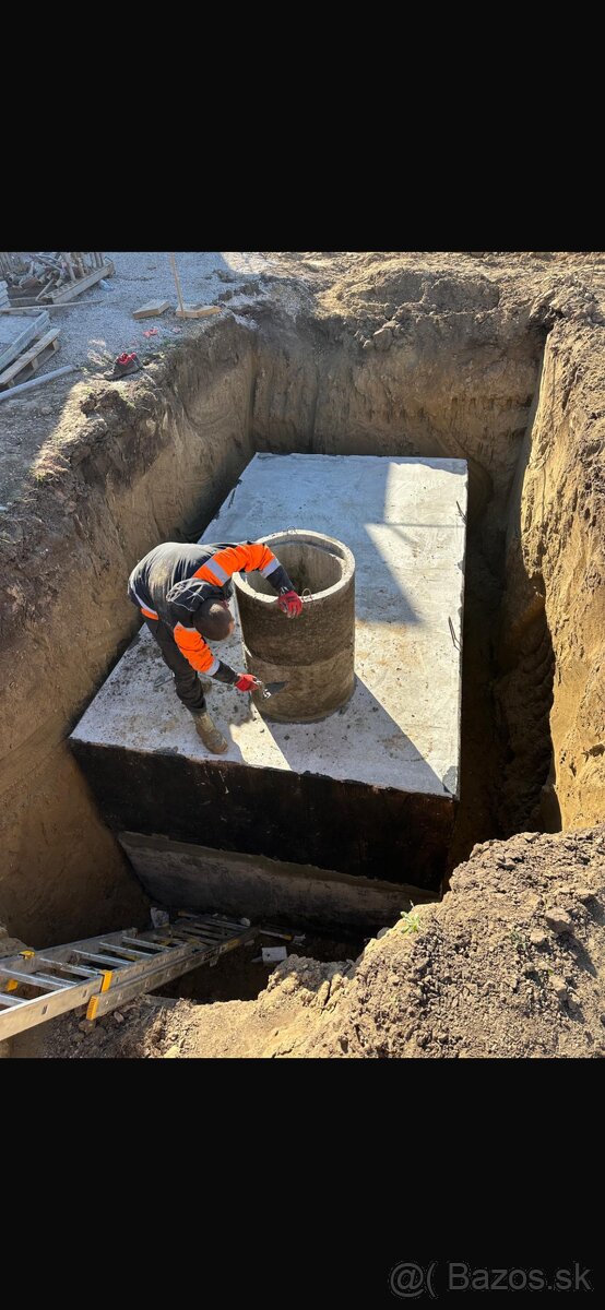 Zumpa betonova 21,5M3   celé Slovensko