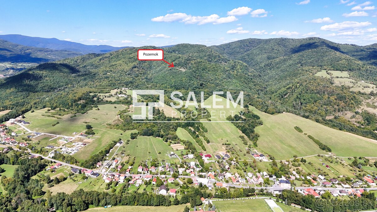 Rozsiahly pozemok na samote s nádhernými výhľadmi – Horné Há