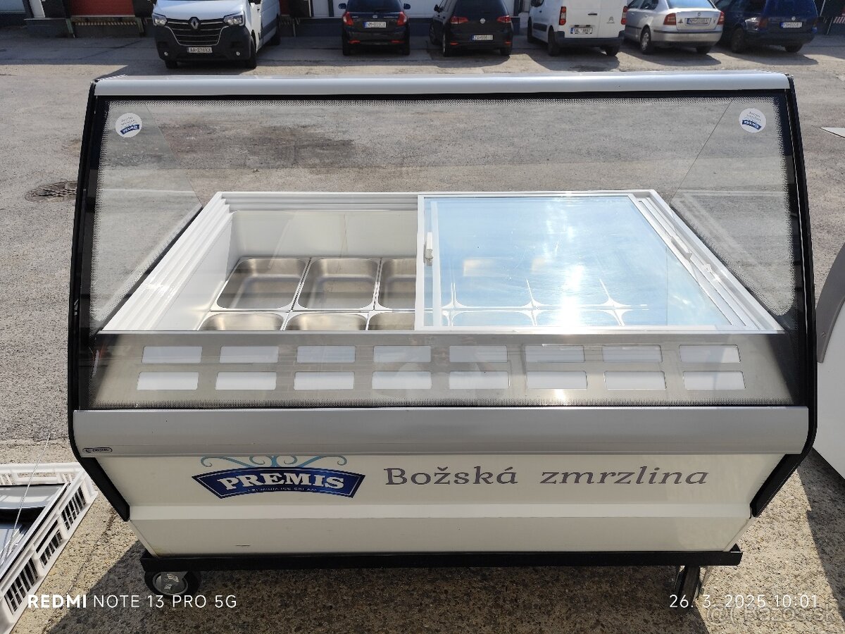 Mraziarenská vitrína - Optimus 16