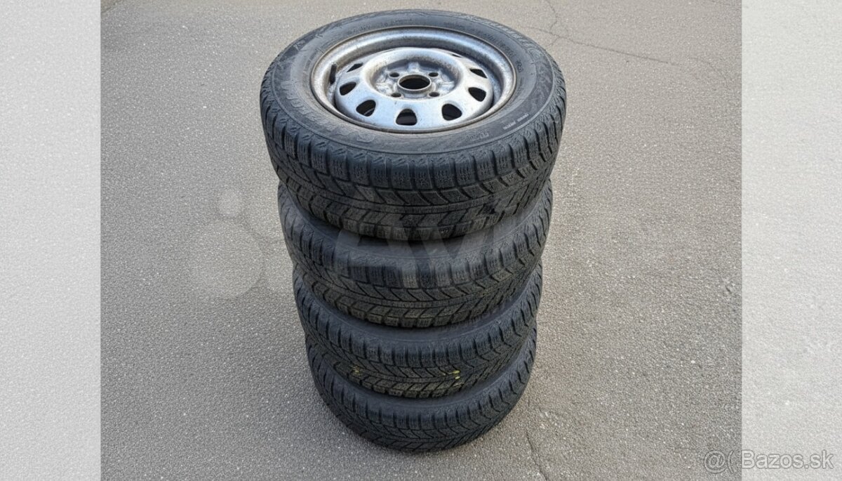 kolesa + zimne pneu 165/70 R13 83R Skoda Felicia