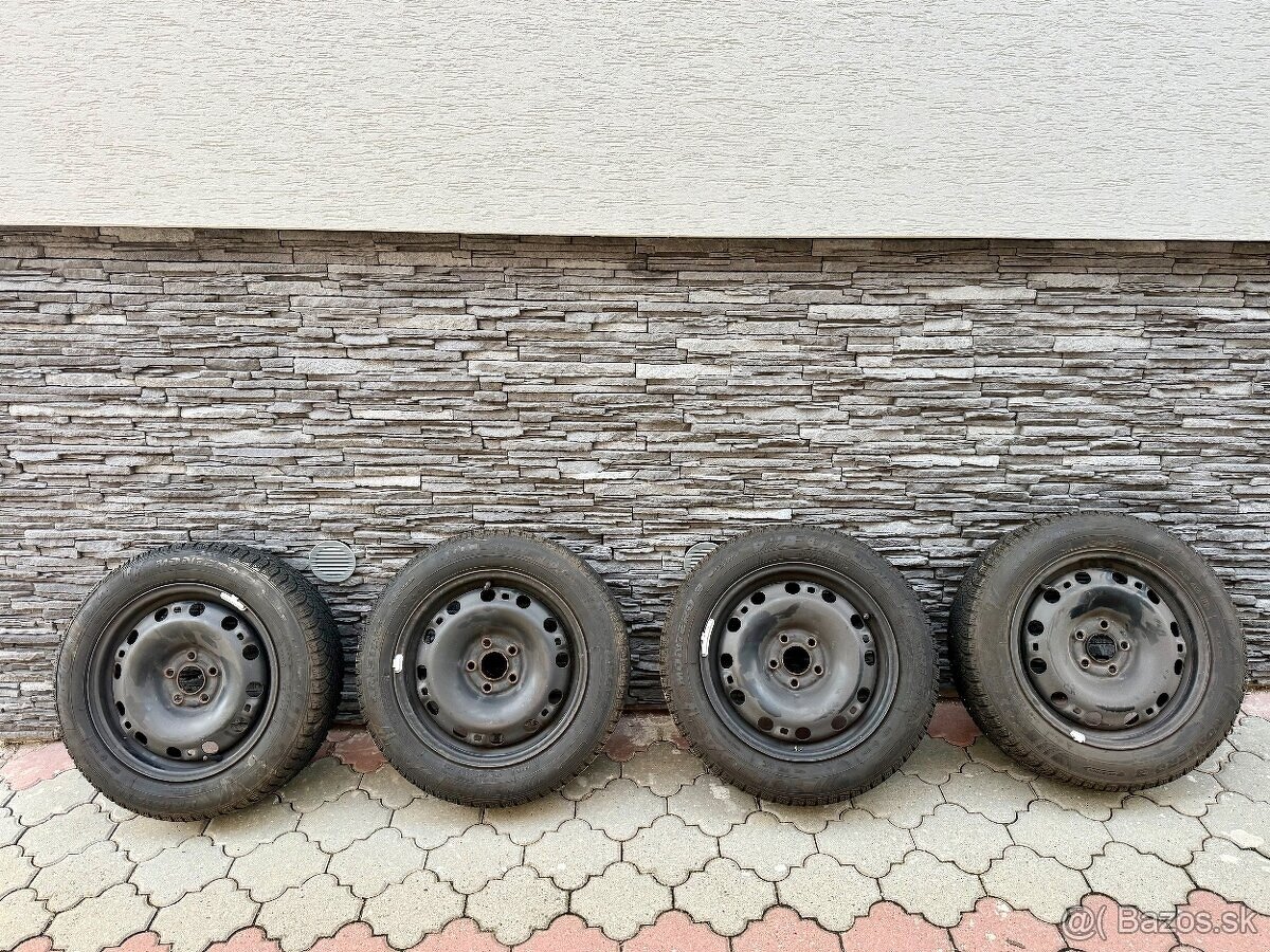 Komplet zimnú sadu na Škoda,Vw,Seat - 5x100 185/60 R15.