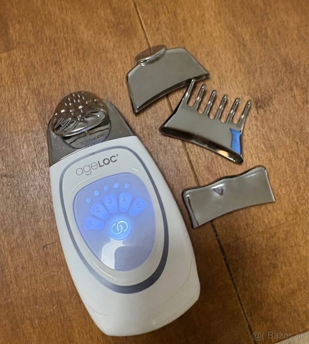 Galvanická žehlička Nuskin