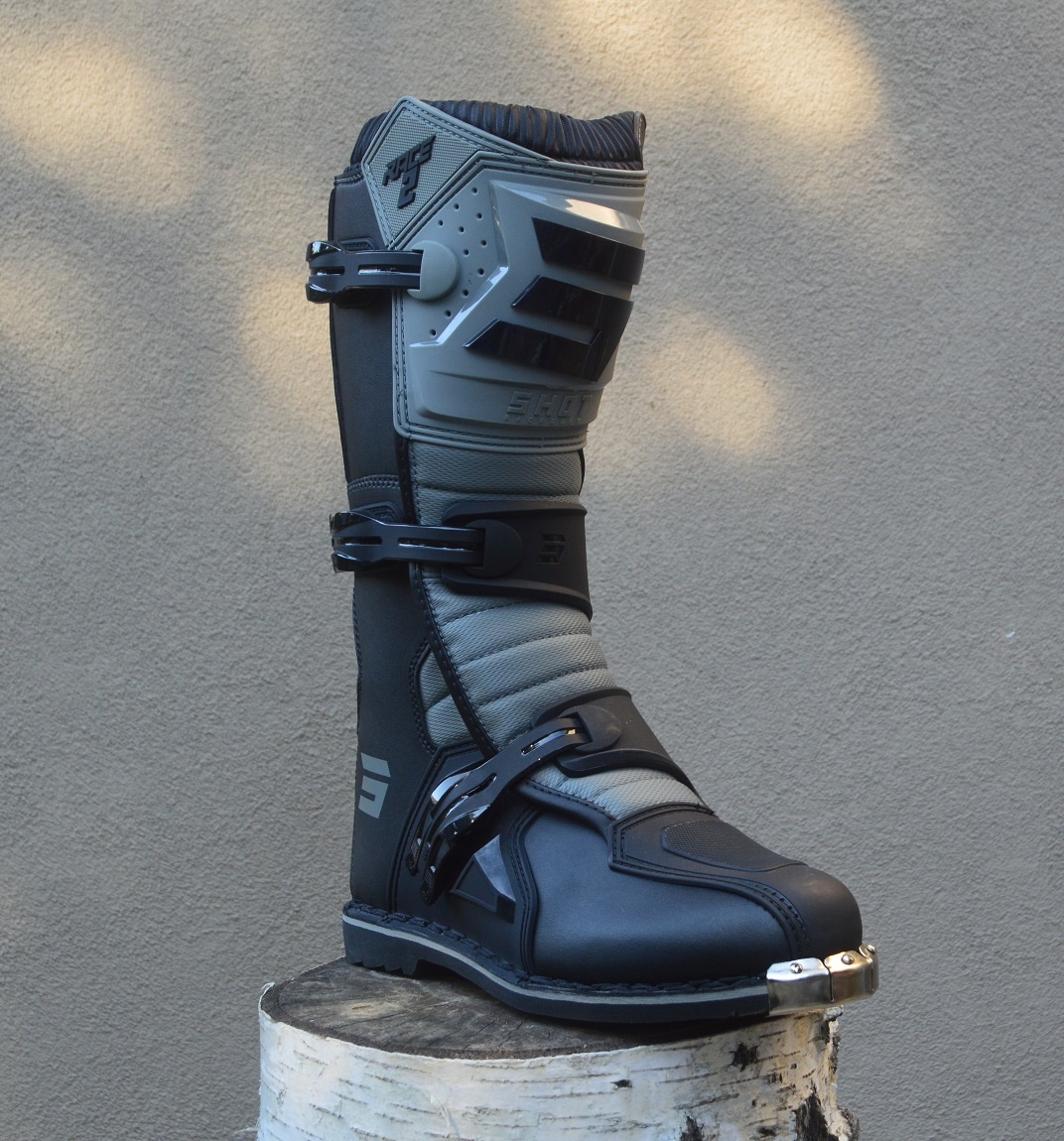 Predám mx SHOT čižmy sivé