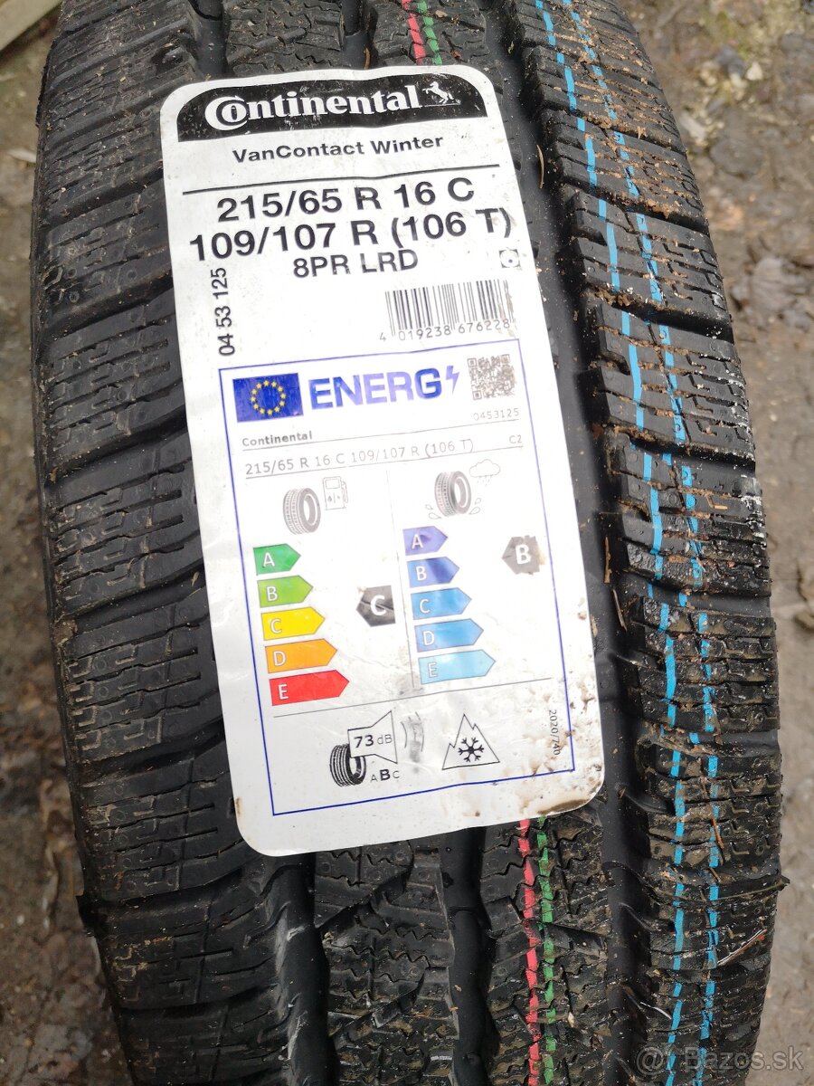 Pneumatiky kolesa zimne