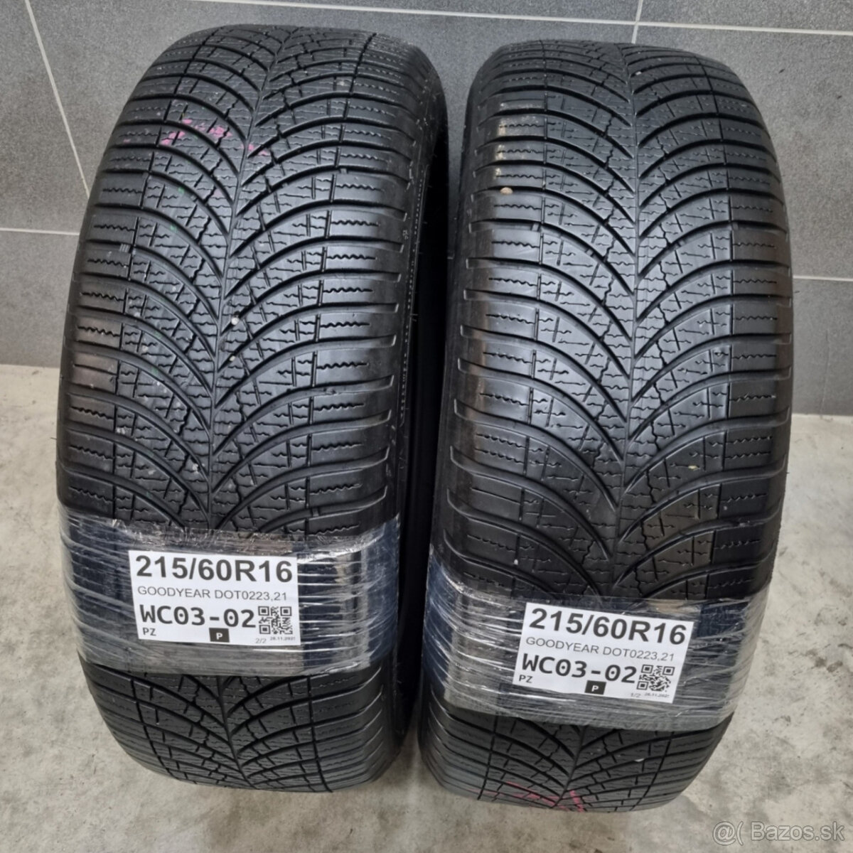 Zimné pneumatiky 215/60 R16 GOODYEAR