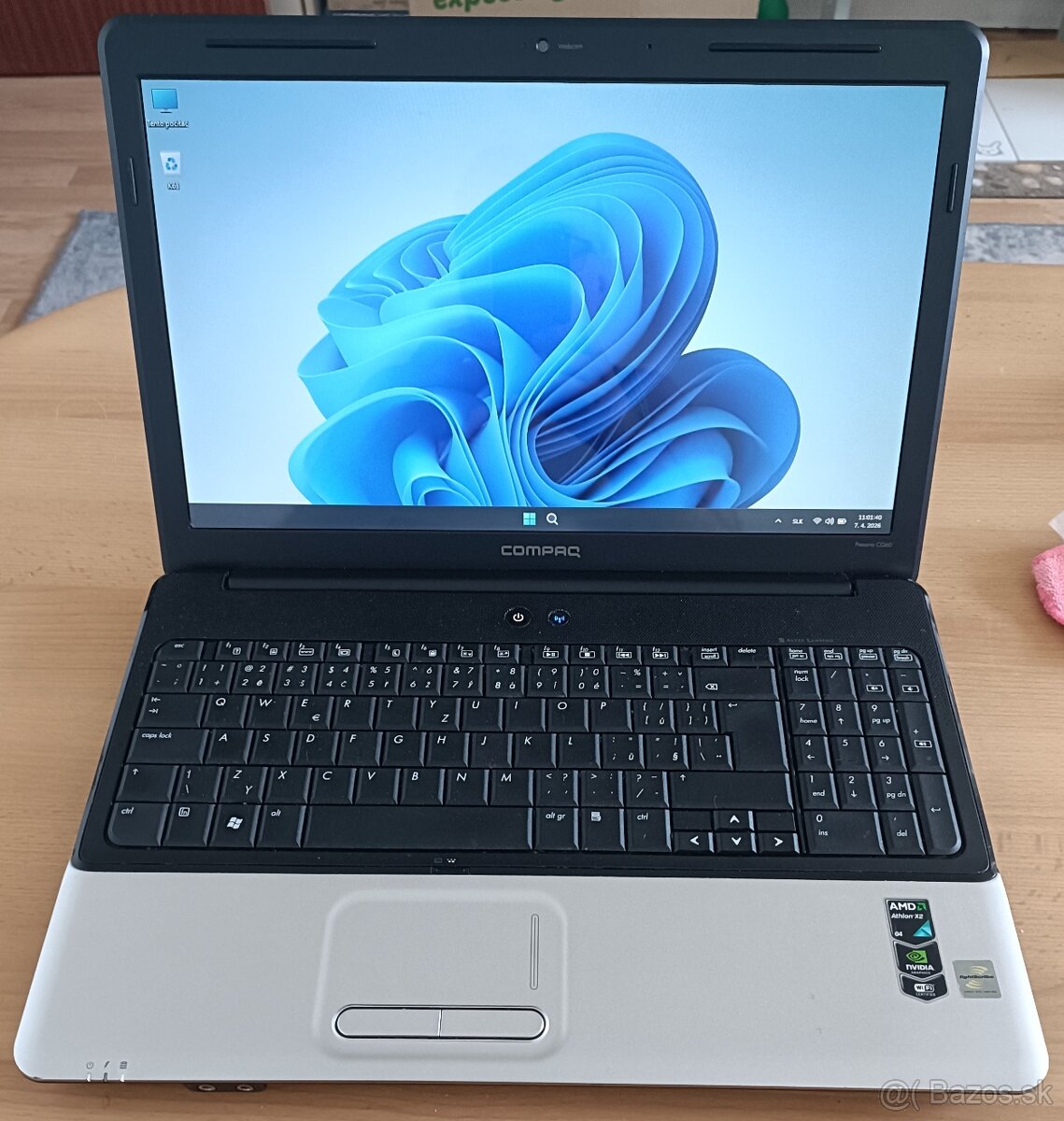 Predám notebook COMPAQ CQ60...