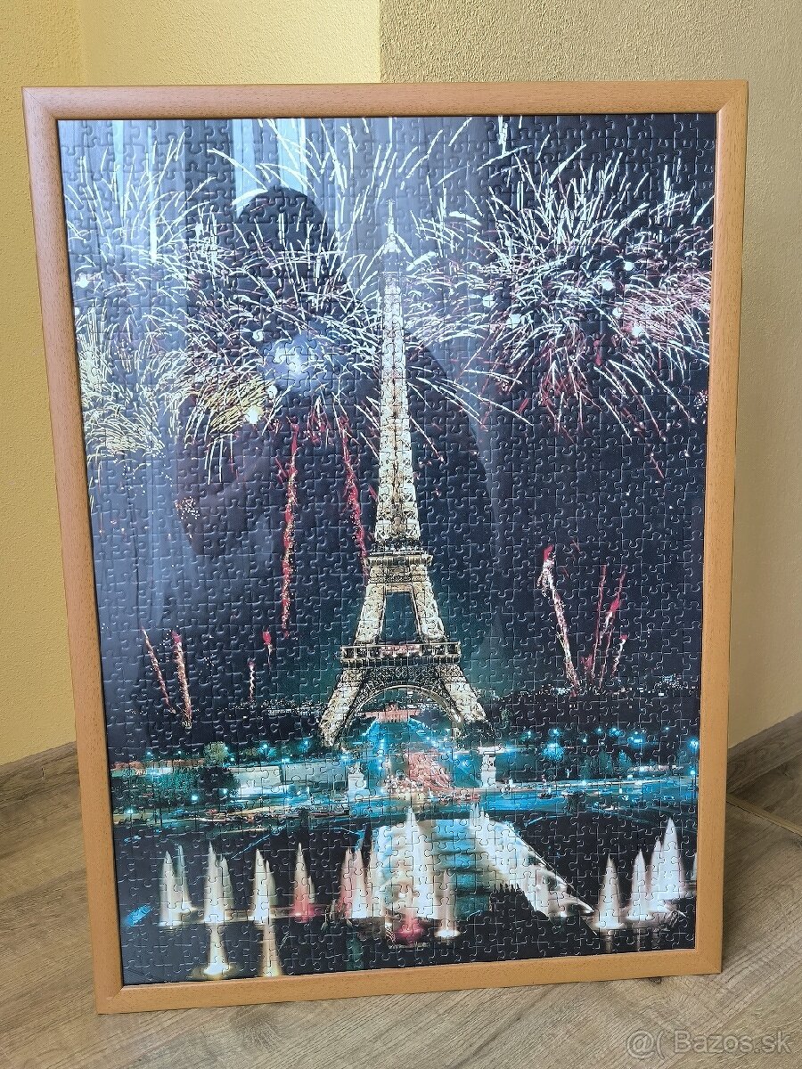 Puzzle obrazy Eiffelova veža