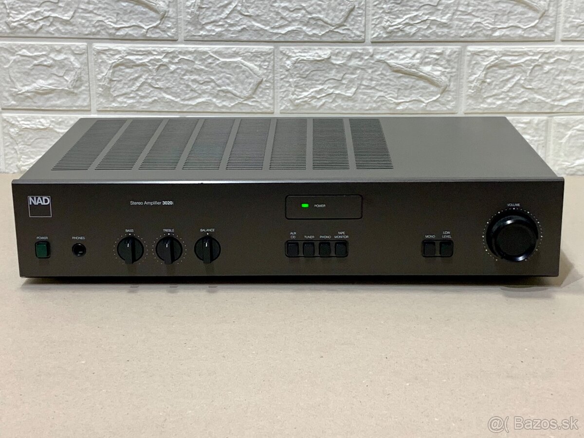 Rezervovane. NAD 3020i …. Stereo zosilovač