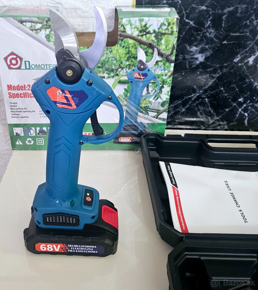 Predám nové aku nožnice 2x bateria nabíjačka kufror cená 50€