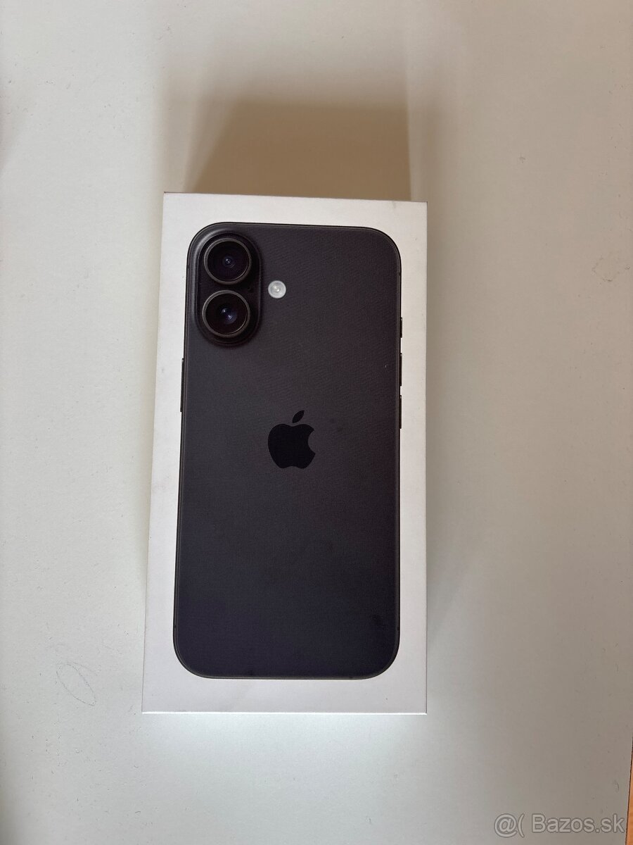iPhone 16 black 128GB