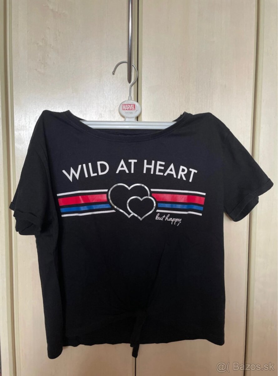 Tričko "Wild at Heart"