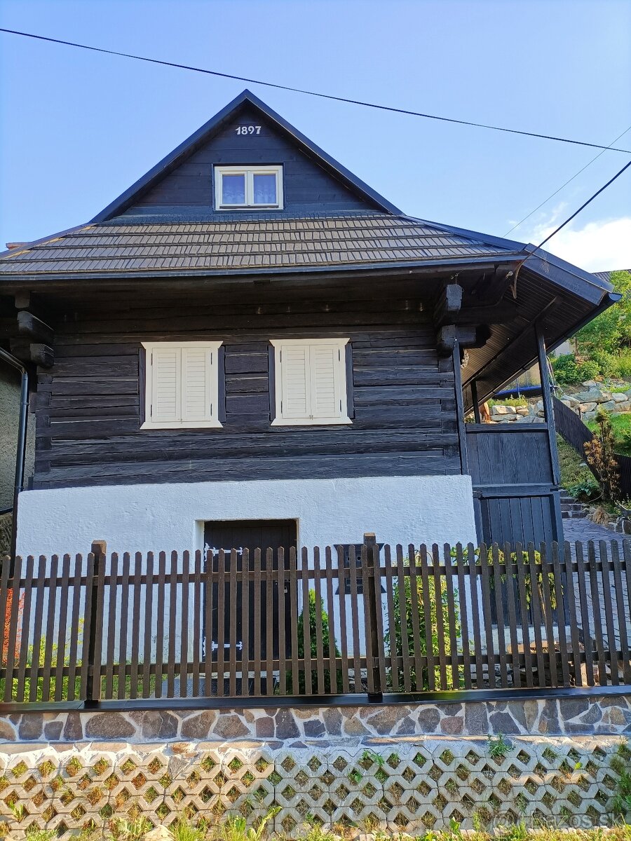 Drevenica Čierny Balog - časť Krám