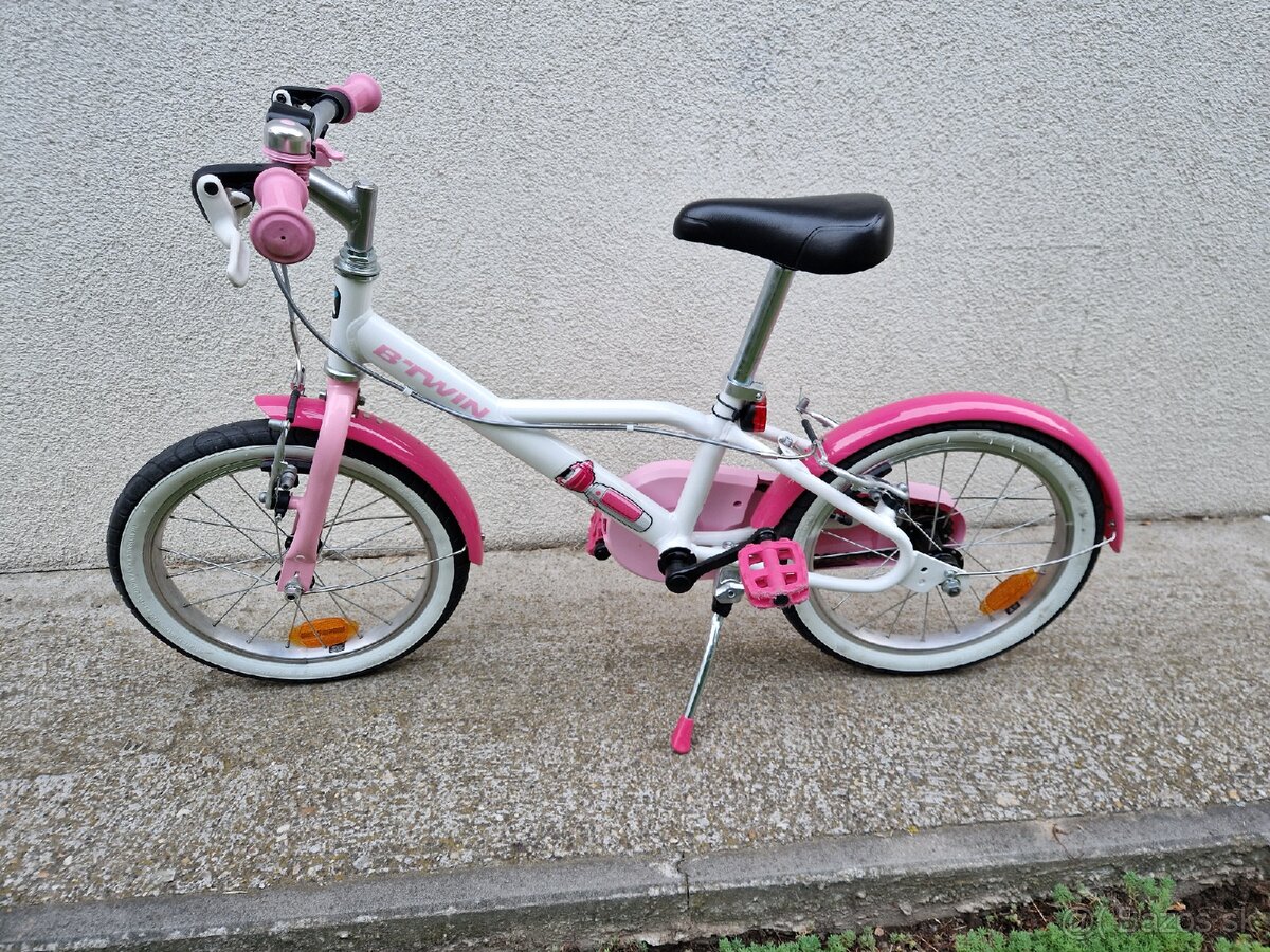 Dievčenský bicykel BTWIN 16 palcov