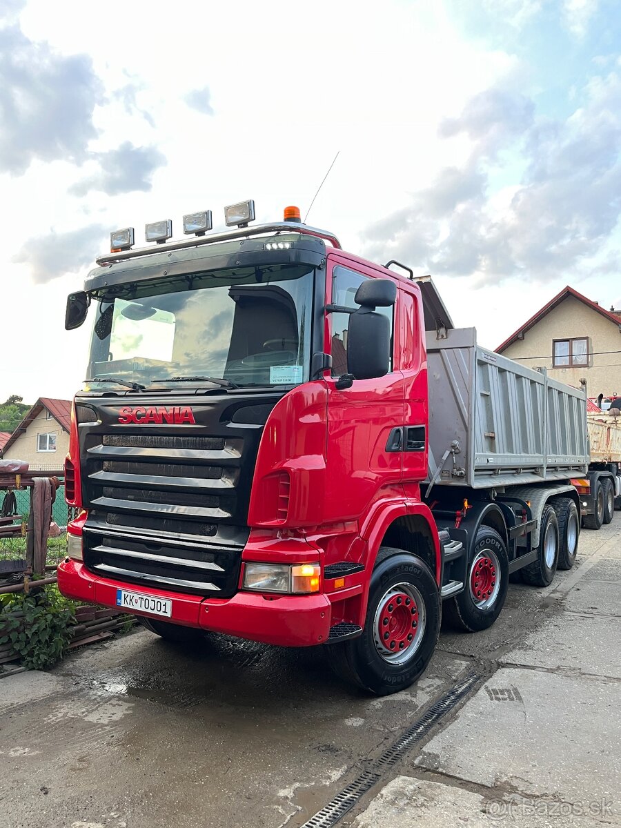 Scania r420 8x4