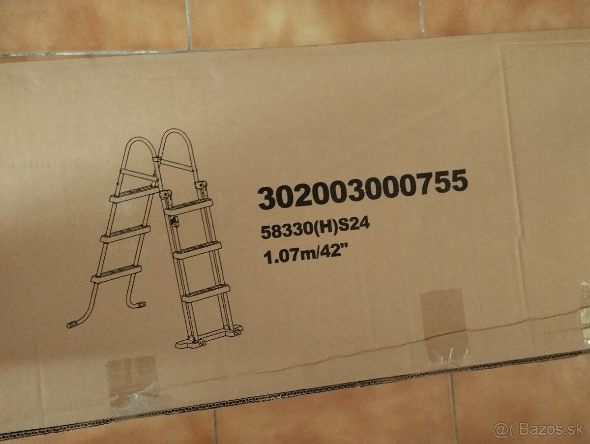 Schodíky a fitrácia k bazému