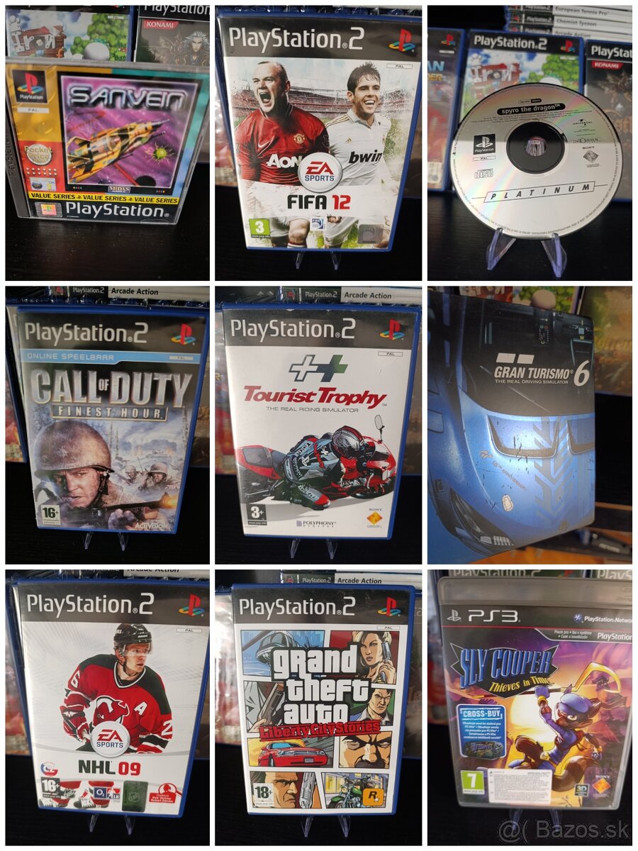 PS 1,2,3 Hry