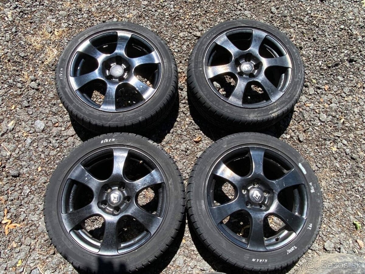 143. sada zimní alu kola 225/45 r17 5x108