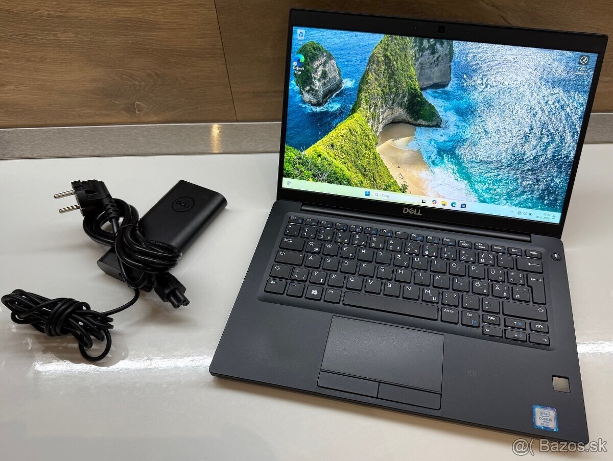 Dell Latitude 13-7390-i5,8Gb ram,256SSD, usb-c,W11p-top stav