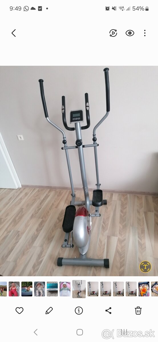 Magnetický eliptický trenažér