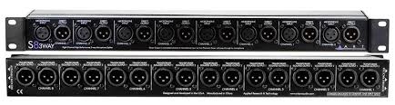 ART S8-3-Way Microphone Splitter