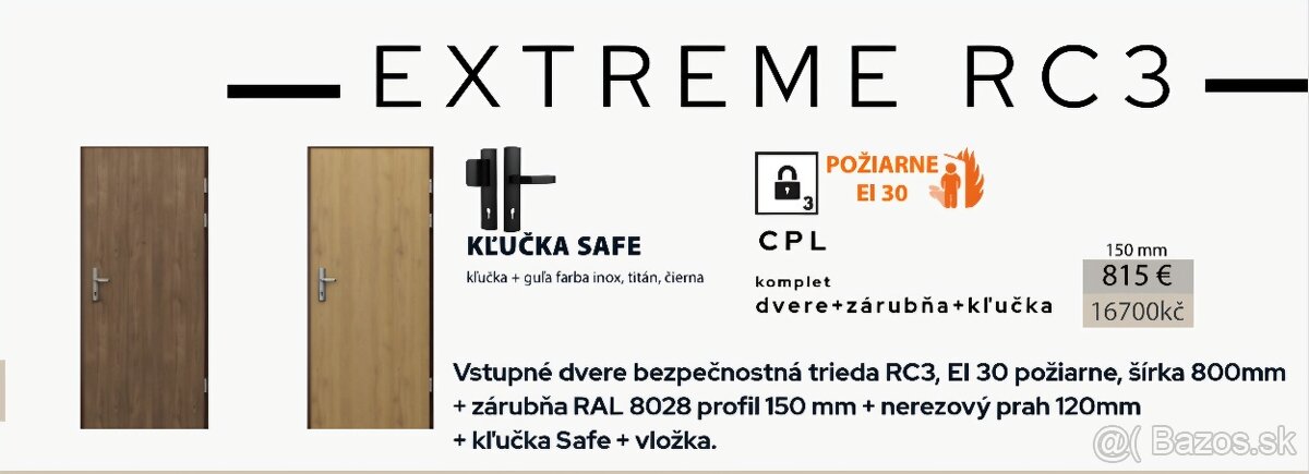 Výmena vchodových dverí do bytu