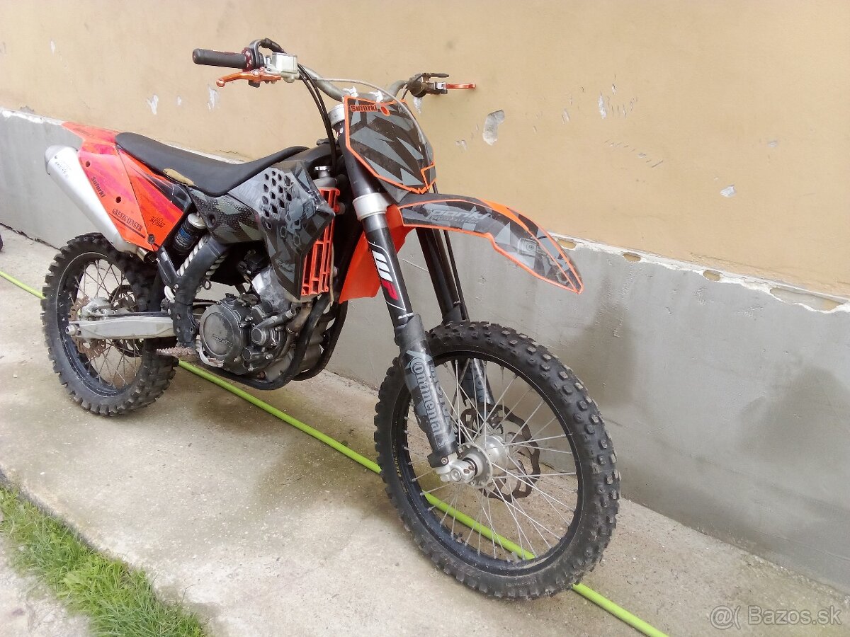 Predám KTM SX 450F rok 2009 nepojazdna