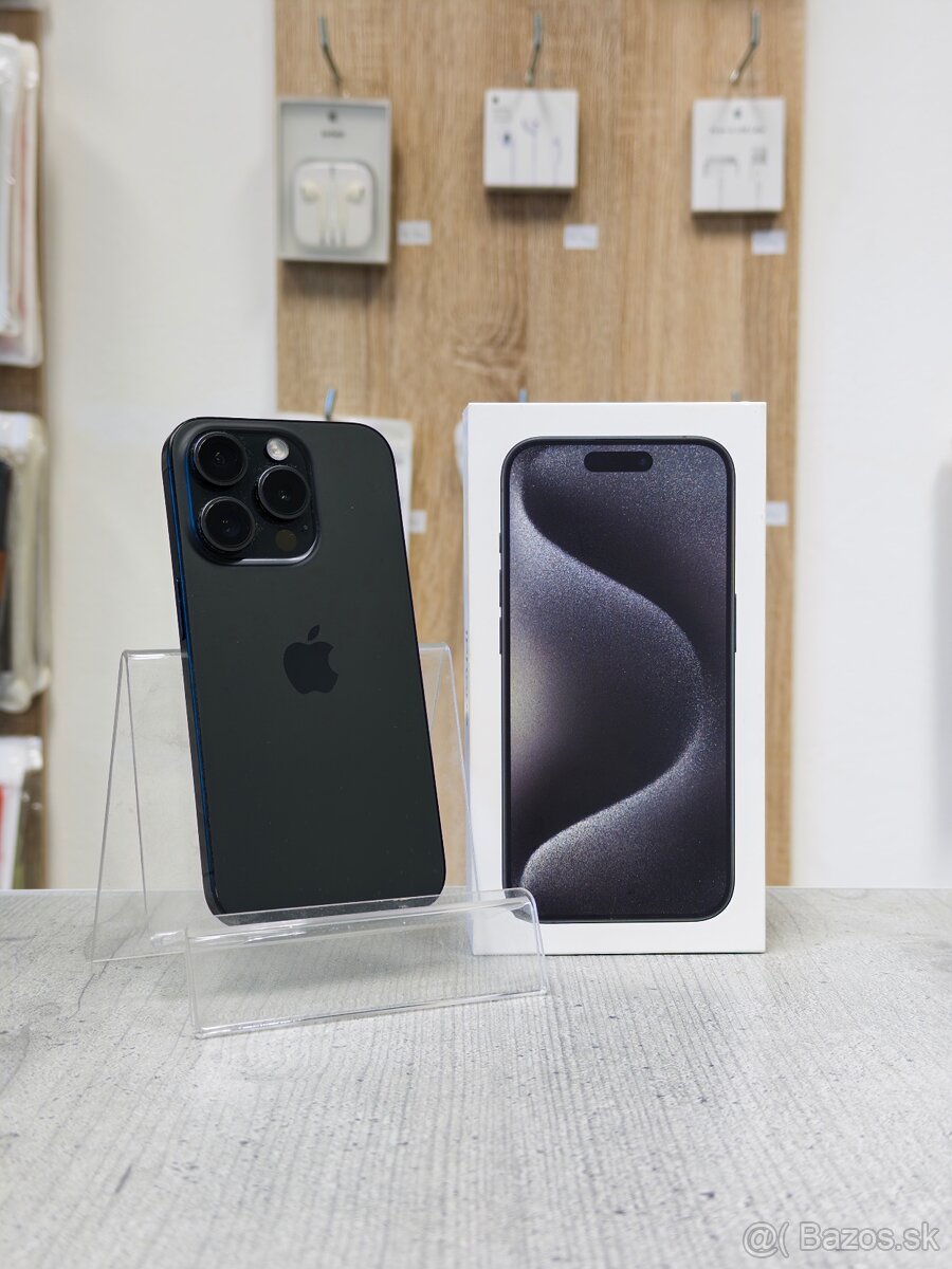 Apple iPhone 15 Pro 128GB Black Titanium