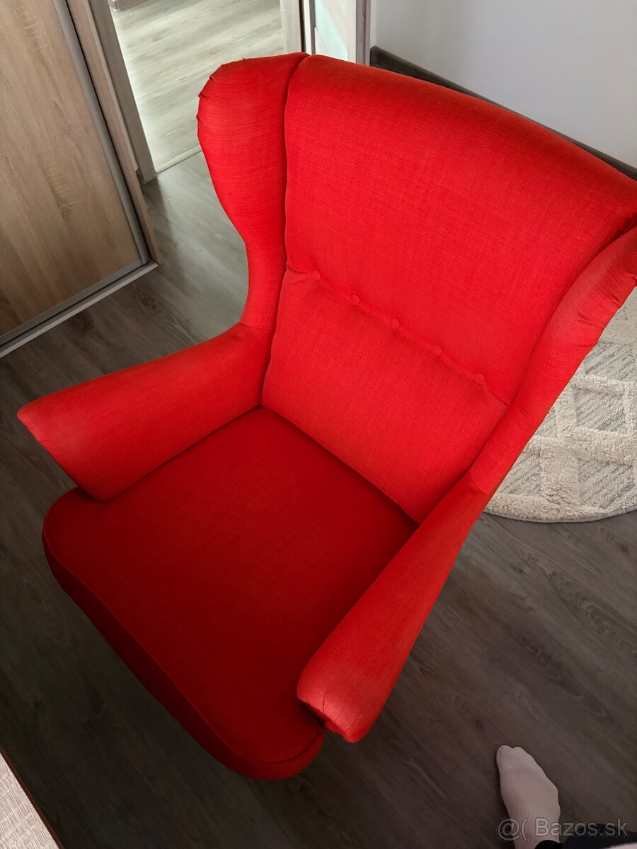 Kreslo IKEA ušiak STRANDMON