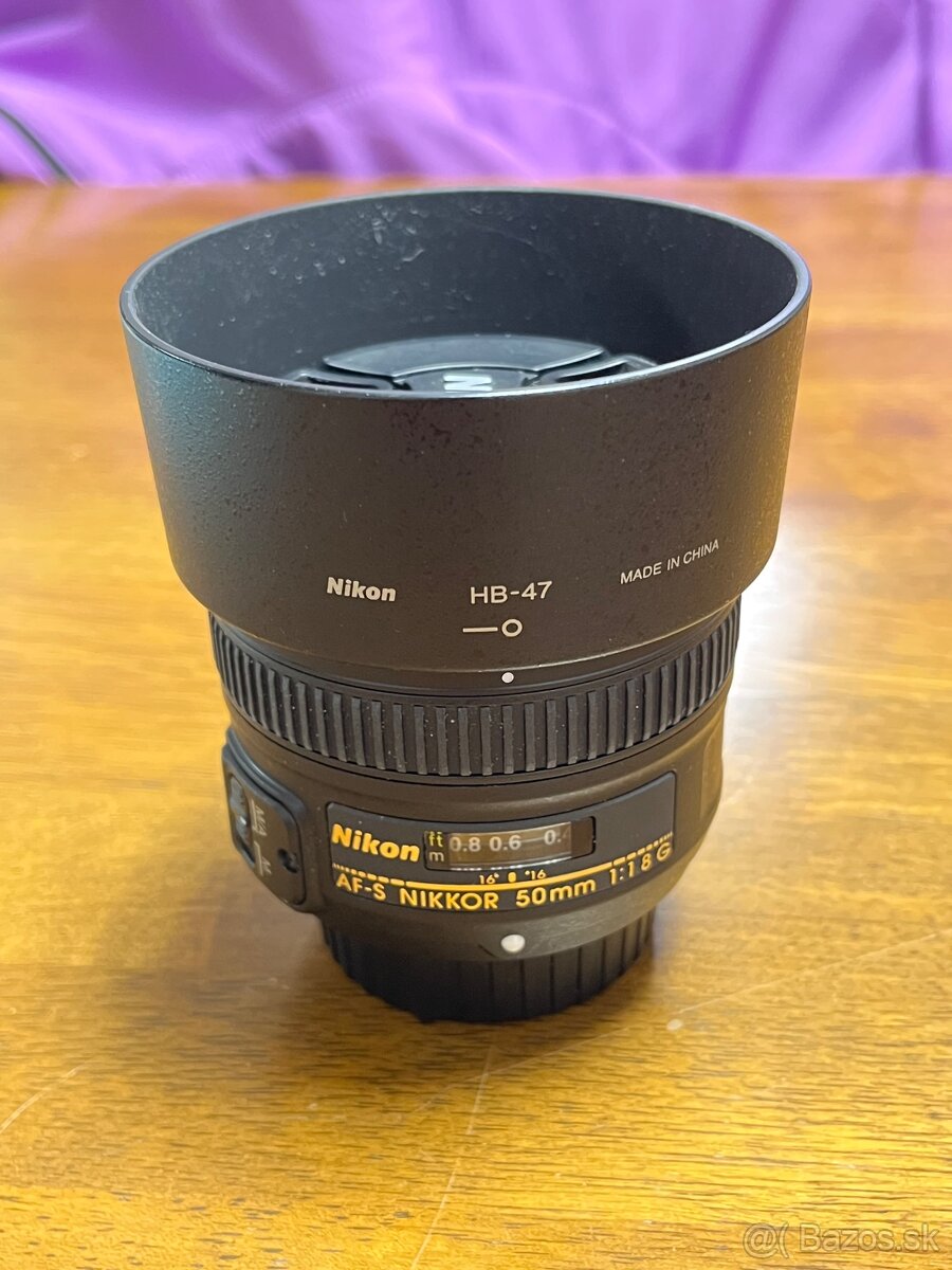 Nikon AF-S Nikkor 50mm f/1.8 G