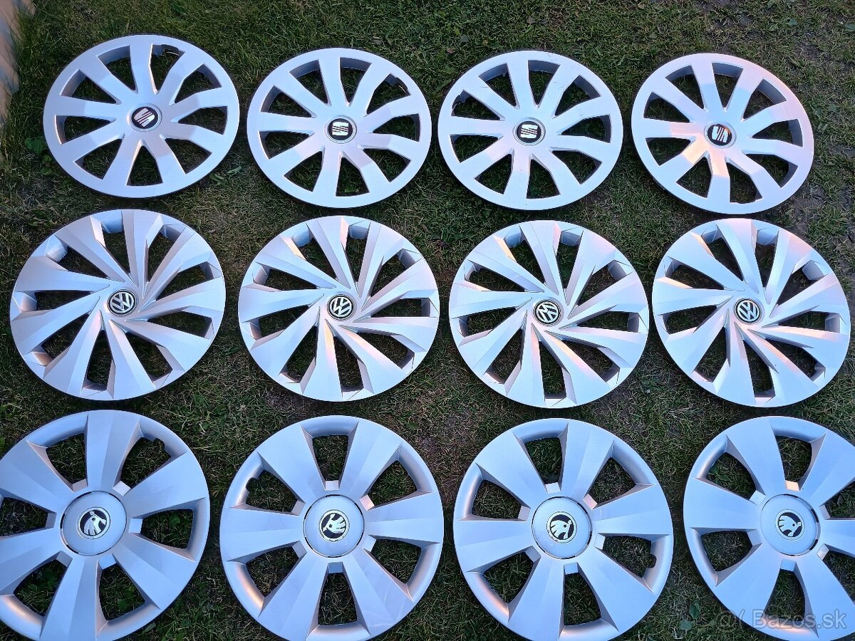 Originálne puklice VW, Seat veľkosť R15