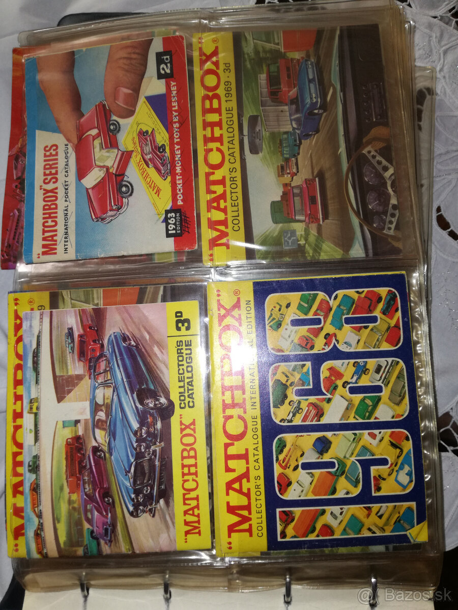 katalogy MATCHBOX -malen