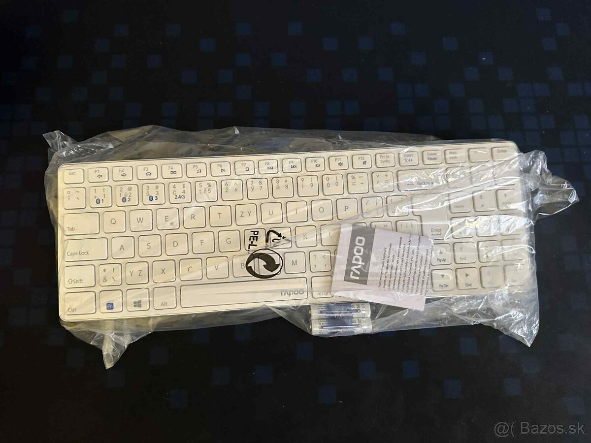 Bezdrôtová klávesnica Rapoo E9100M – úplne nová, len otvoren