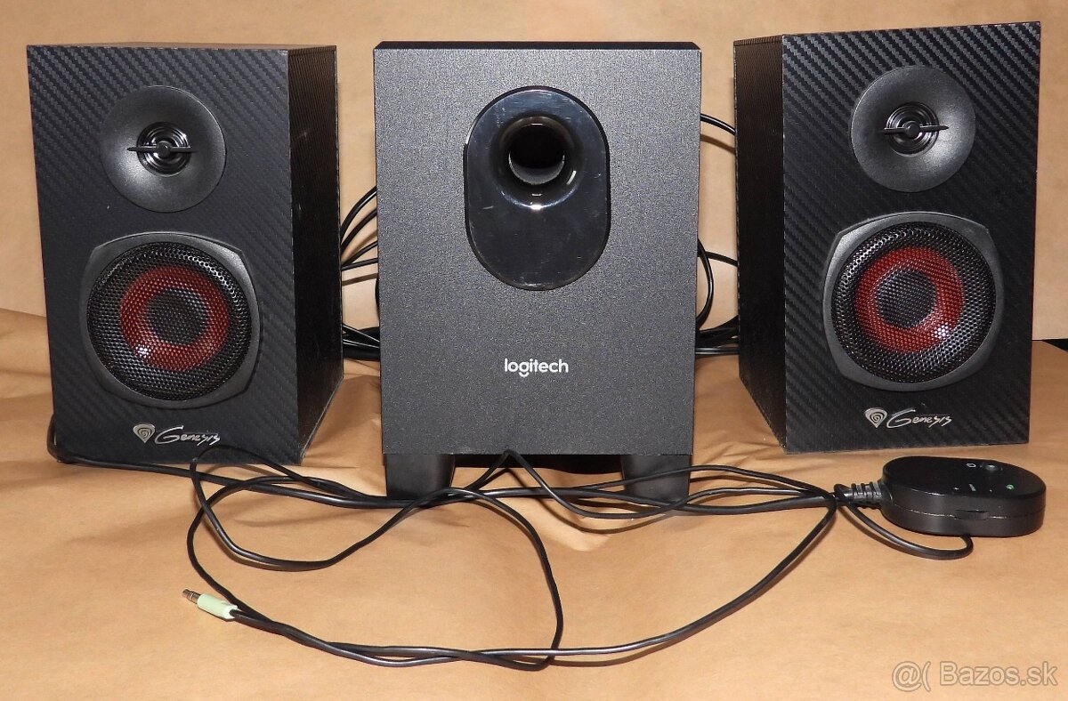 Reproduktory Genesis Helium 200 + subwoofer Logitech Z313